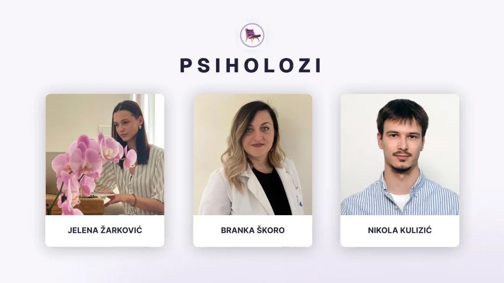 Tim psihologa trenutno čine: