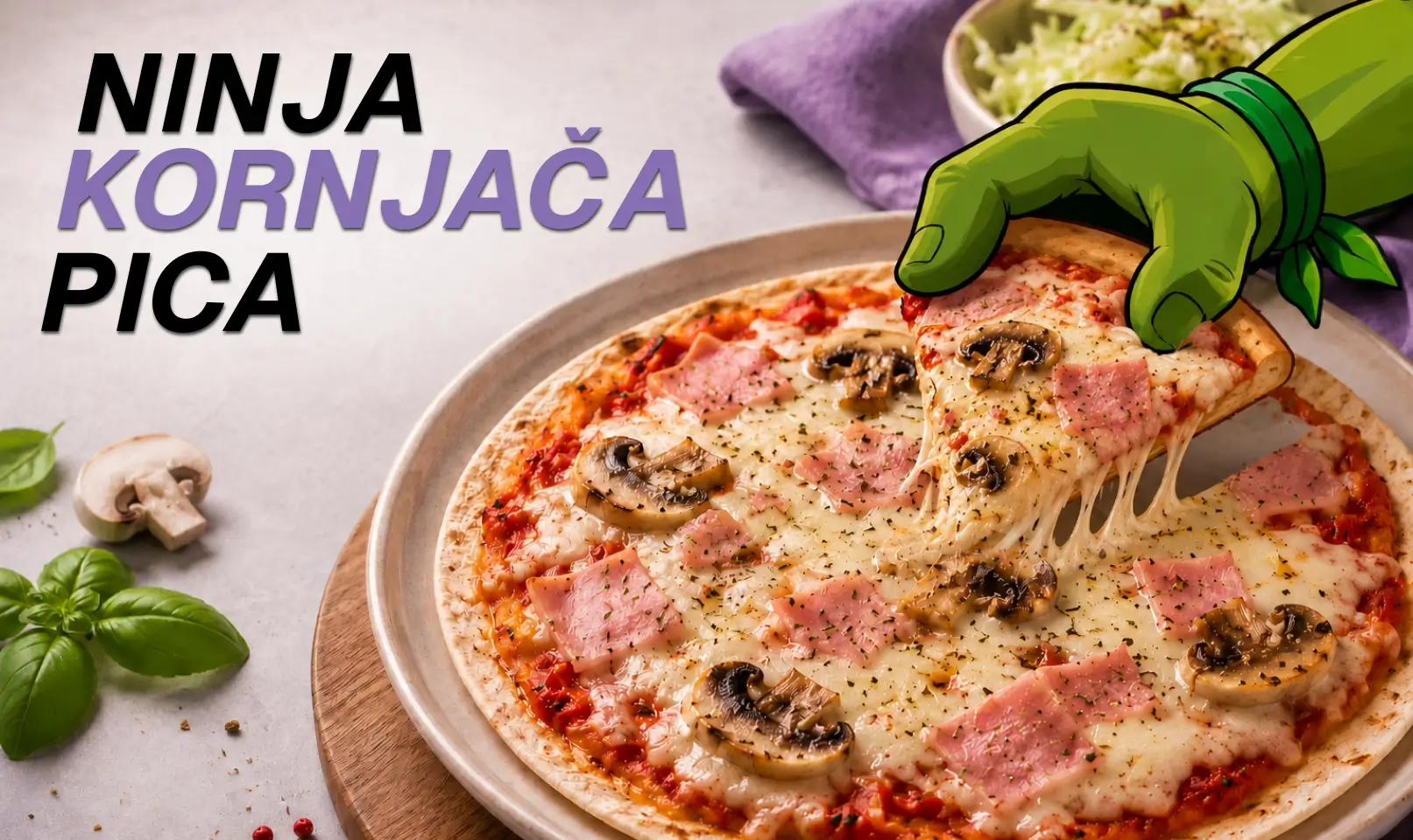 Ninja kornjača pizza